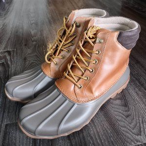 Sperry Avenue Duck Boot - Tan/Brown (US Mens 10.5)